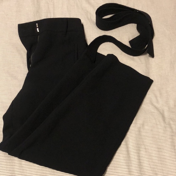 Wilfred Tie-Front Pant size 00 black - Picture 2 of 2
